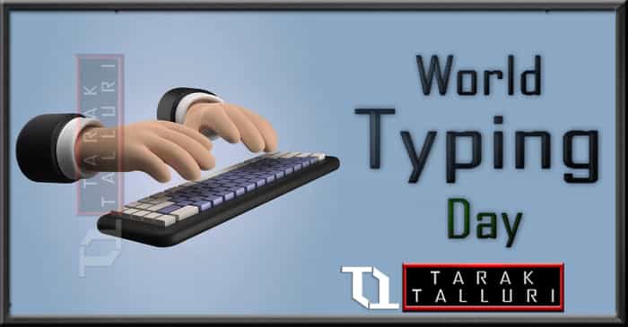 World Typing Day international Typing Day