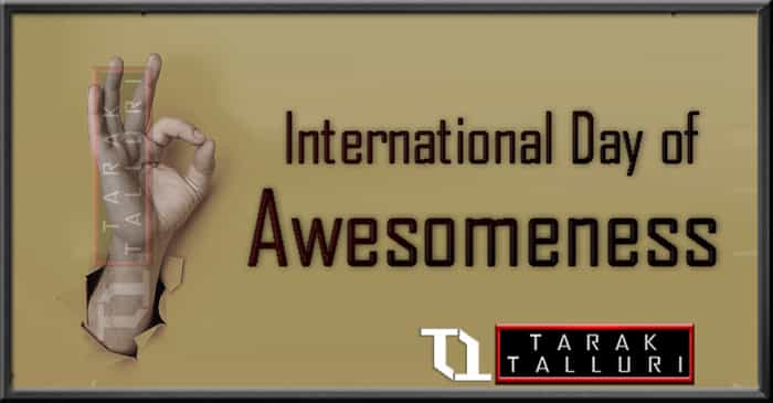 International Day of Awesomeness