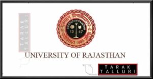 The University of Rajasthan established in India