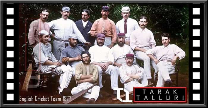 the world saw the first-ever Test match being played between Australia and England in Melbourne.