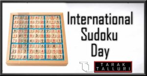 International Sudoku Day