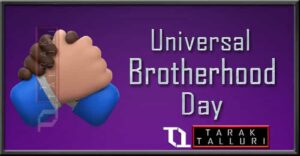 Universal Brotherhood Day