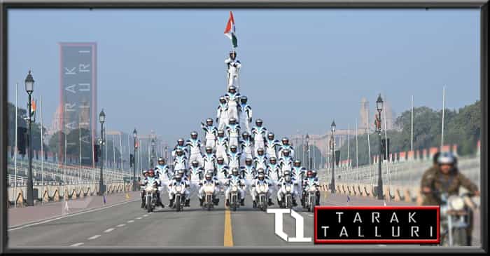 Indian Army's Daredevils highest human pyramid