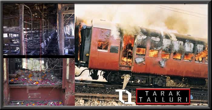 Godhra train burning The Sabarmati Express train was set on fire.