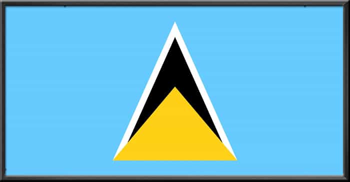 Saint Lucia flag