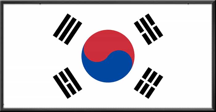 South Korea flag
