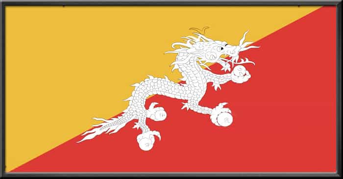 bhutan flag