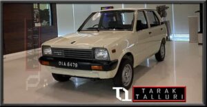 The very first Maruti 800 was formally launched in New Delhi
