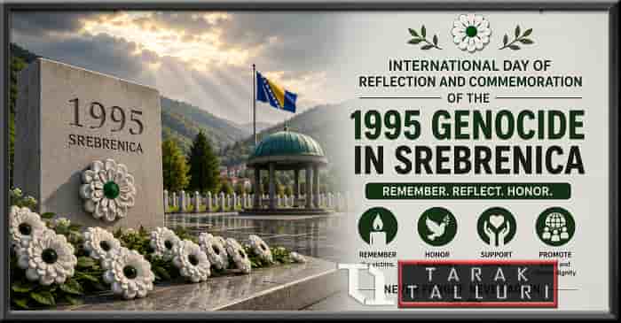 International Day of Reflection and Commemoration of the 1995 Genocide in Srebrenica